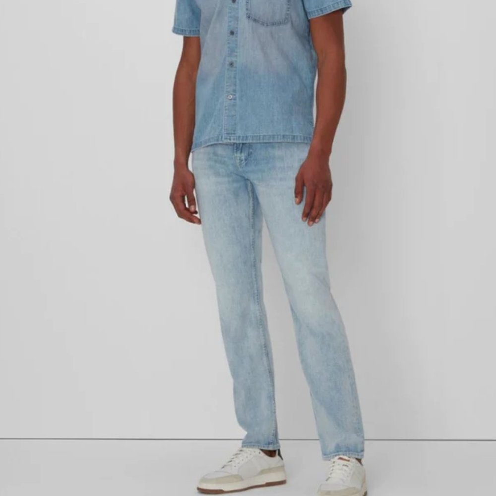 NWT Luxe Performance Left Hand Slimmy Tapered In San Miguel - San Migue 34